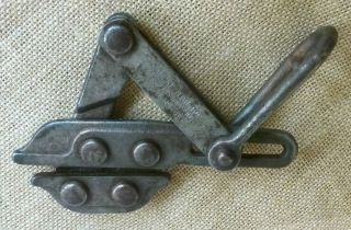 Primitive Barbed Wire Fence Stretcher Cable Puller Antique Farm Ranch