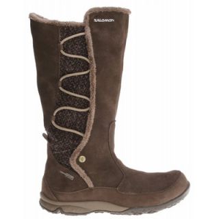 Salomon Emmy WP Hiking Shoes Absolute Brown X/Burro/Eau Womens