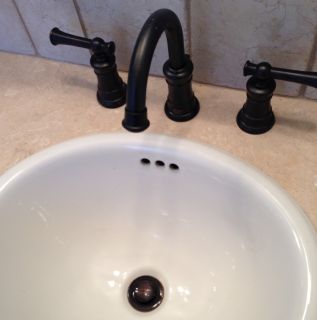 American Standard Emory Estate Bronze 2 Handle WaterSense Bathroom
