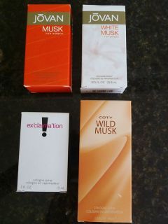  Perfume Wholesale Jovan Musk Wild Musk White Musk Exclamation