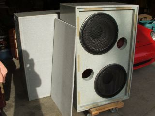  Dual 18 Woofer Sub Subwoofer Empty Cabinet DJ PA Speaker Ohio