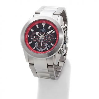 207 190 croton croton men s stainless steel chronograph watch with