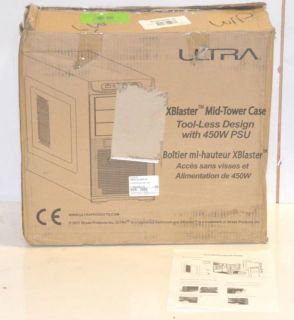 Ultra Xblaster Mid Tower V2 Desktop Computer Case ATX MicroATX 450W