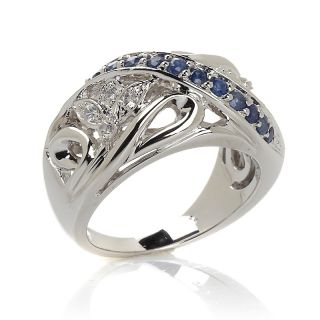 199 193 victoria wieck 43ct blue and white sapphire sterling silver