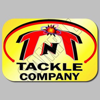 FISHING DECALS STICKERS FEEDING FRENZY TNT SPIDERWIRE ABU FOR LIFE