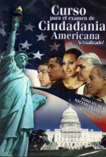 Curso Para El Examen de Ciudadania Americana New DVD