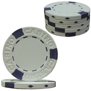 Casino Style Clay Poker Chips in Alum Case, 13g   1000ct at