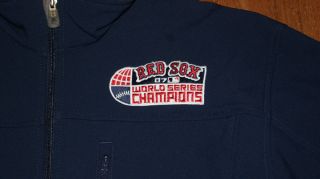 2007 Boston Red Sox World Series Champions Jacket M L Jersey Authentic