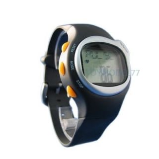  Heart Rate Monitor Stop Watch Calorie Counter Fitness Exercise