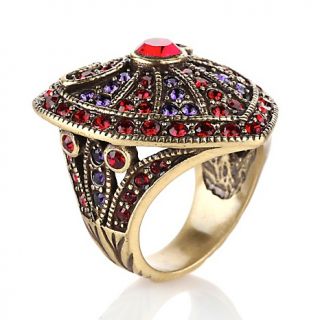 Heidi Daus Queen of Hearts Crystal Accented Ring