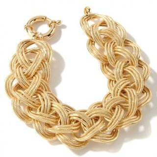  bold braided oval link bracelet rating 225 $ 49 95 s h $ 5 95 