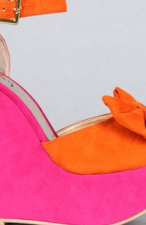Sole Boutique The Sav Vee Shoe in Orange