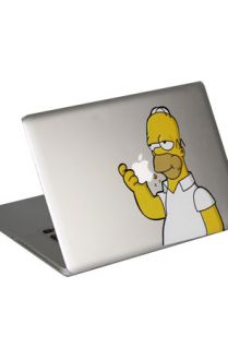 Yamamoto Industries Macbook HD Decal Eating Homer