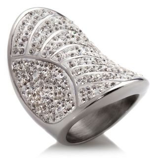 225 267 stately steel crystal concave fan ring rating 31 $ 39 95 s h $