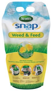 Scotts Snap Pac Weed Feed Lawn Fertilizer 4 000 Sq ft Cartridge