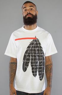 BLVCK SCVLE The Hope Feathers Tee in White