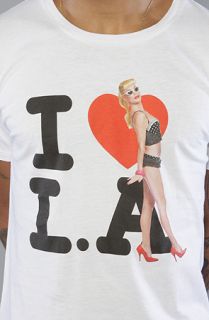 Joyrich The Leah Dolly Love LA Tee in Off White