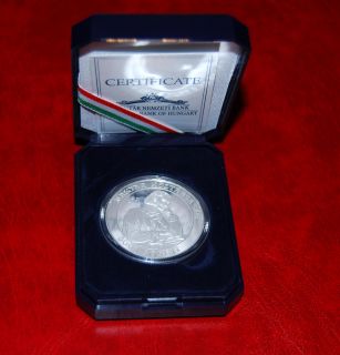 3000 Forint Liszt Ferenc Hungary Silver Coin PP 3 000