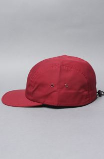 HUF The Small H Cinch Volley Hat in Wine