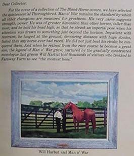 Secretariat in 1985 Limited Edition Blood Horse Collectors Edition