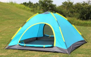  Waterproof Camping Layer Dome Tents Folding Tent Canopy Shelter