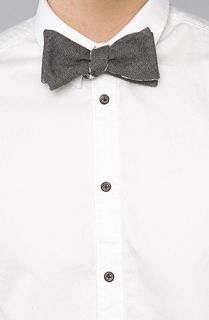 CottonTreats The Connor Reversible Bow Tie in Black