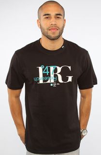 LRG The Research 47 Tee in Black Concrete