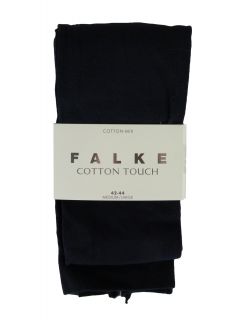 Falke Womens Marine Cotton Touch Solid Tights ml $42 New