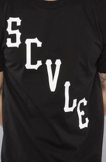 BLVCK SCVLE The Scvle Logo Tee in Black