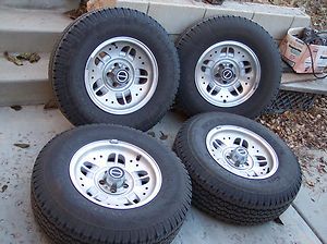  Ranger Explorer Factory Wheels and Stock Size Goodyear Tires