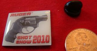 Ruger 2010 Shot Show Firearms Arms Pistol Rifle Hat Lapel Pin