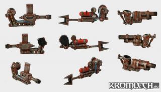 Kromlech Mechanical Gun Arms Orc War 2 Ork Post APO