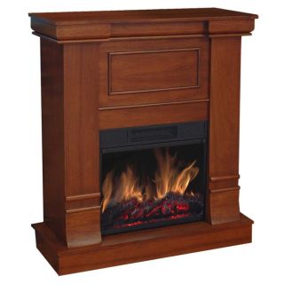  or 1500 watts to heat 400 sq ft. This stylish fireplace is vent free