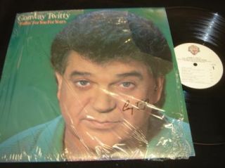 Conway Twitty Fallin For You For Years LP Autographed Signed