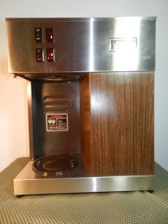Bunn VPR Pouromatic Commercial Coffee Maker w 2 Burners Pourover