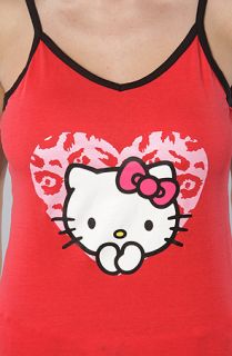 Hello Kitty Intimates The Dreaming of Love Capri PJ Set in Red
