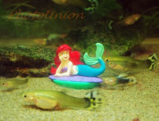 Aquarium Decoration Disney Mermaid Fish Tank Ornament W18