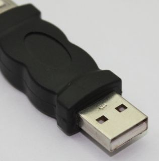 Firewire IEEE 1394 6P Pin Female to USB Male M Adaptor Convertor