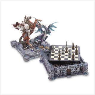  Dragon Chess Set Board and Pieces