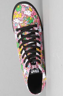 Vans The Sk8Hi DLo Hello Kitty Sneaker in Black