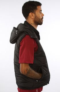 LRG Core Collection The Core Collection Puffy Vest in Black