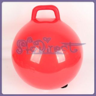 Kids Health GYM Fitness Inflatable Hopping Hippity Hop Bouncing Handle