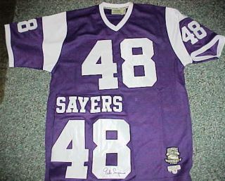  Sayers Central Omaha High School Collection Football Jersey