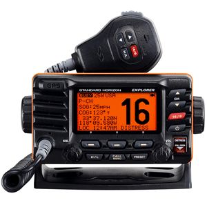 Standard Horizon Explorer GX1700B GPS Fixed Mount VHF   Black