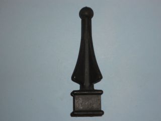 Fence Picket Finials 54 Plastic 4 Sided Spear 4 1 8 Tall