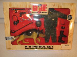 Gi Joe K 9 Patrol Set Classic Collection Deluxe Mission Gear 12