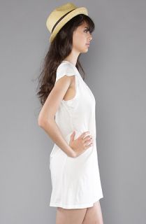 Alternative Apparel The Slummy Tee Dress in Antique White  Karmaloop