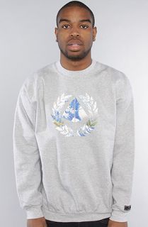 Acropolis The Great Wave Crewneck Heather Grey