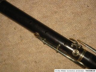 Very nice and old wooden flute, flauta Jos. Rauscher München
