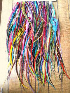 Real Feather Hair Extension Beads Choose Your Color